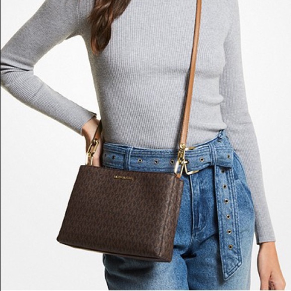 MICHAEL KORS Medium Logo Crossbody Bag
